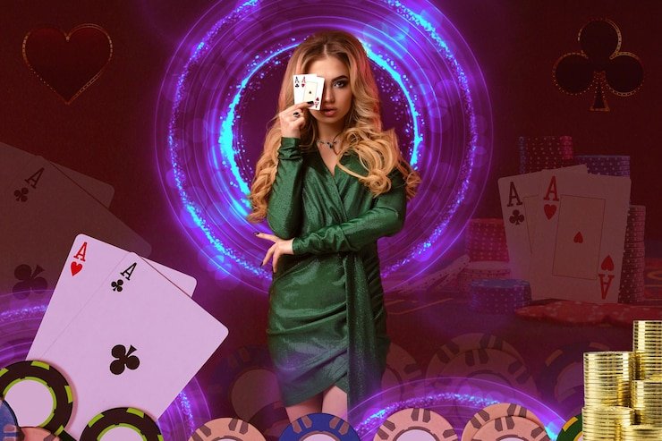 Penempatan taruhan straight, split, dan corner pada meja French Roulette